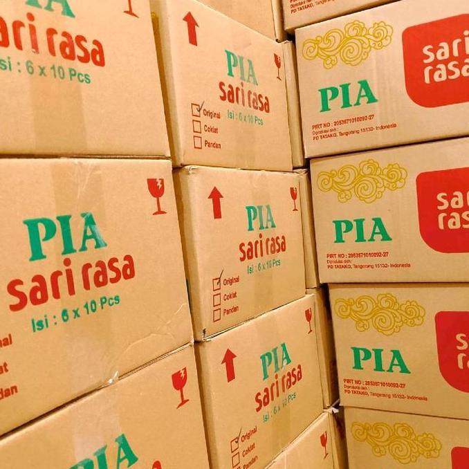 Torta- Paket Usaha Kue Pia Sari Rasa Kue Pia Pulen Mooncake 3 Varian Rasa Coklat, Pandan Dan Origina