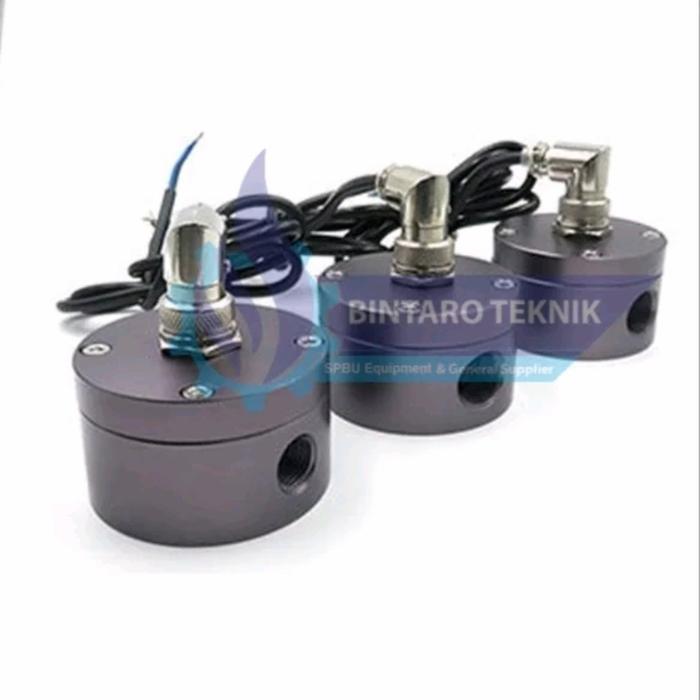 Seido Flow Meter Oval Gear Flow Sensor Flo Sensor Seido Khusus Bensin Original Dan Terpercaya
