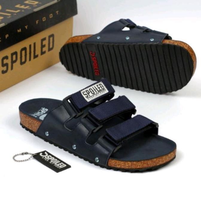 JUAL SPOILED - Sandal Kasual Premium SPLD Ride / Sandal Slide Pria / Sandal Pria JUAL