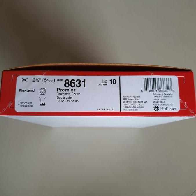 Processed - Colostomy Bag 8631 "Hollister"