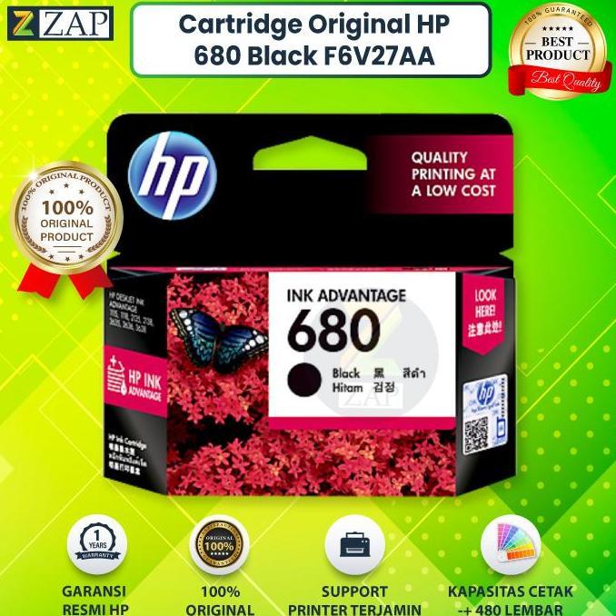 Bolehdijamin- Tinta 680 Black/Color Katrid 680 680 Catridge