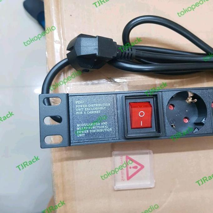 Mmhstore- Pdu Rack Server 8 Port / Pdu 8 Lubang