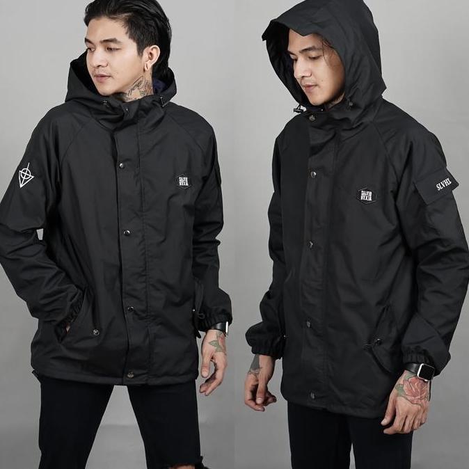 TRIONOWAN  - SIZE L - XXL JAKET KASUAL PRIA PARASUT DISTRO SIMPLE KEREN