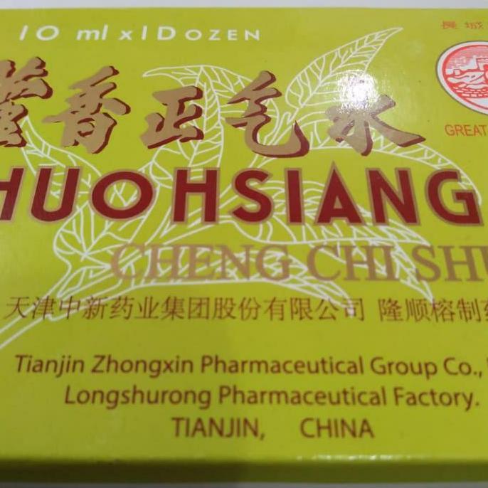 Cod,Bisaaja- Huo Hsiang Cheng Chi Shuei /Huo Xiang Zheng Qi Shui(Obat Sakit Perut)