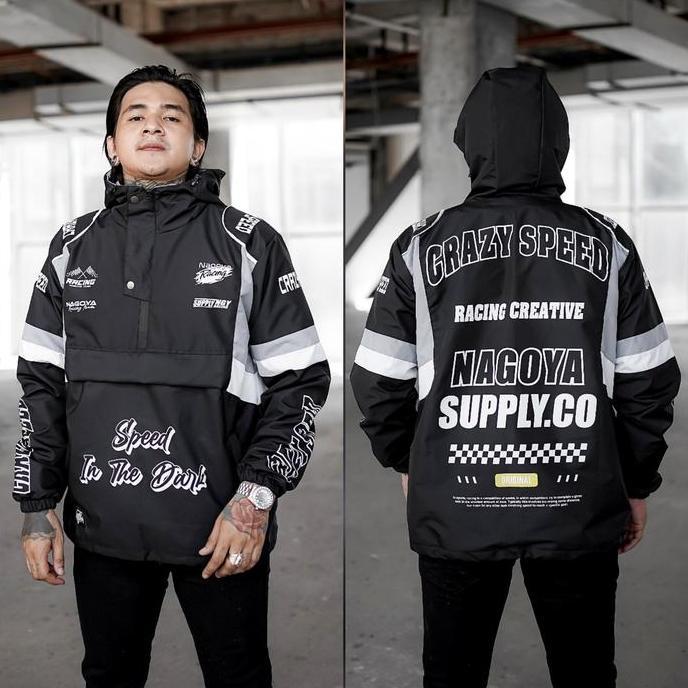 Uomo- Jaket Cagoule Racing - Jaket Parasut Original Nagoya - Jaket Distro Murah Waterproof