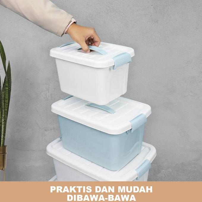 Salva- Kotak Penyimpanan Baju Box Penyimpanan Container Box Multifungsi