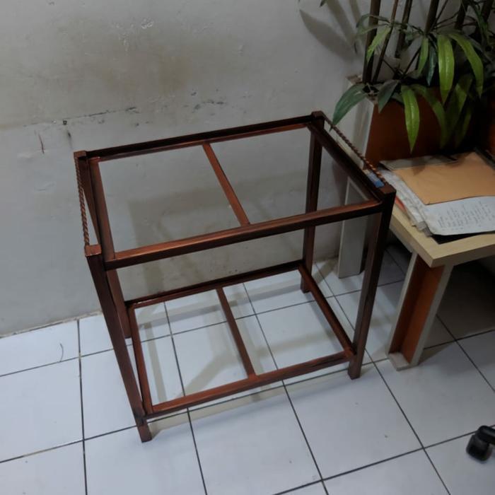 Aquarium laut + rak besi