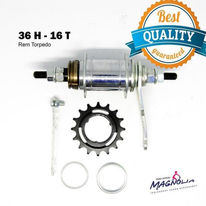 Promo Rem Torpedo Sepeda Fixie / BMX - Merk United - 32 H - 36 H Diskon