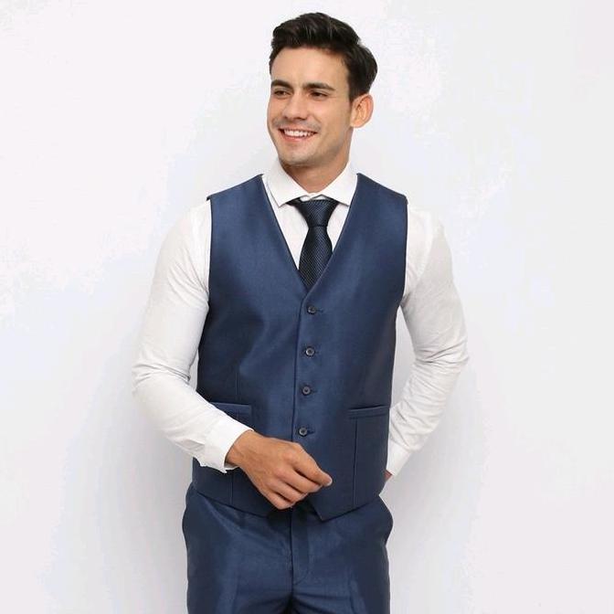 Uomo- Rompi Pengantin Rompi Wedding Vest Nikah Rompi Pria Dalaman Jas Formal