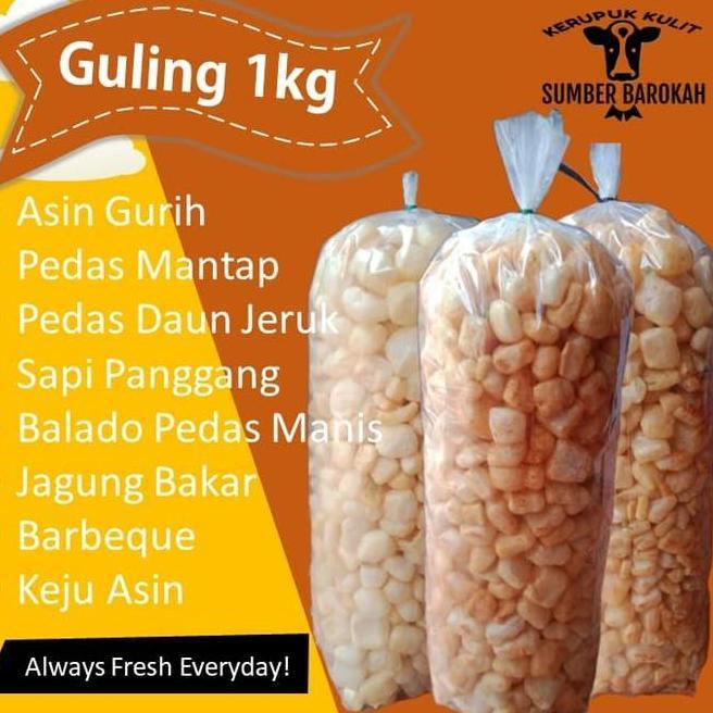 Kerupuk Kulit Sapi Matang 1Kg