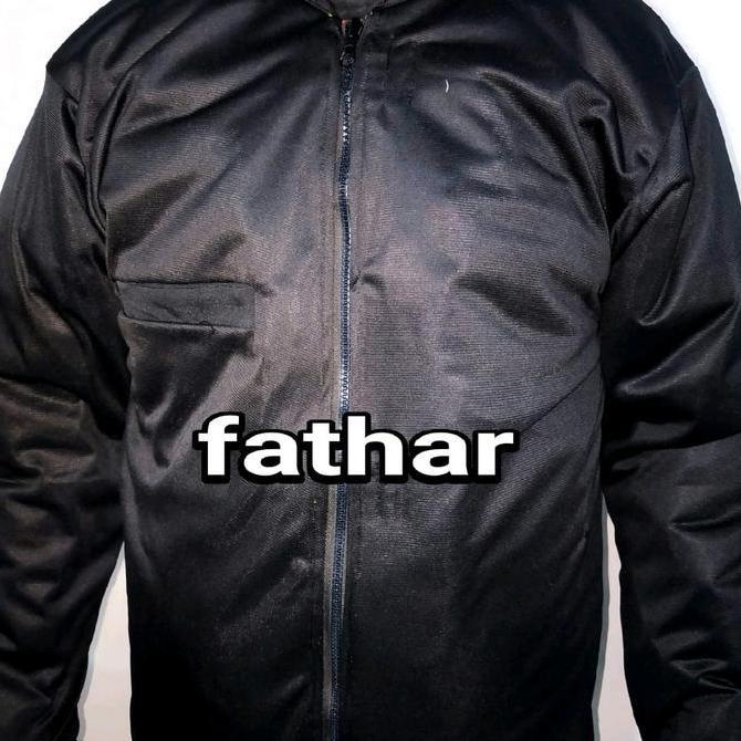 Uomo- Jaket Gojek Lama Senior Musim Dingin Baseball Bordir Vintage