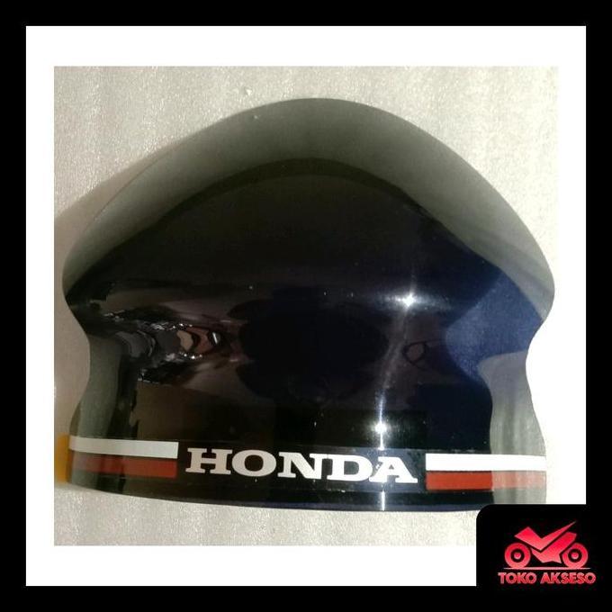 AKSESORIS VISOR WINDSHIELD BATOK HONDA SCOOPY FI ESP (2013-2016) ORIGINAL HONDA BEST SELLER