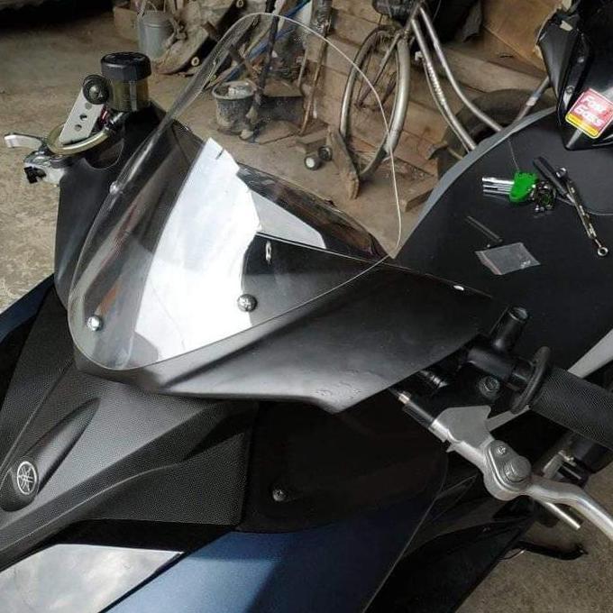 BATOK DAN WHINSHIELD BALAP AEROX155 HIGH QUALITY