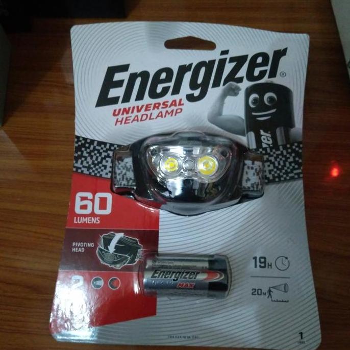 TERMURAH - Headlamp energizer 3 LED
