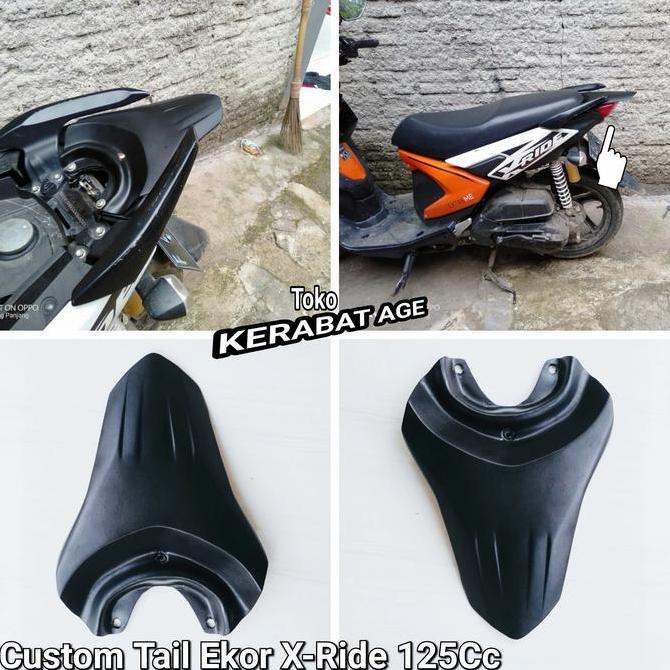 AKSESORIS MOTOR X RIDE 125 CUSTOM BUNTUT EKOR TAIL TERMURAH