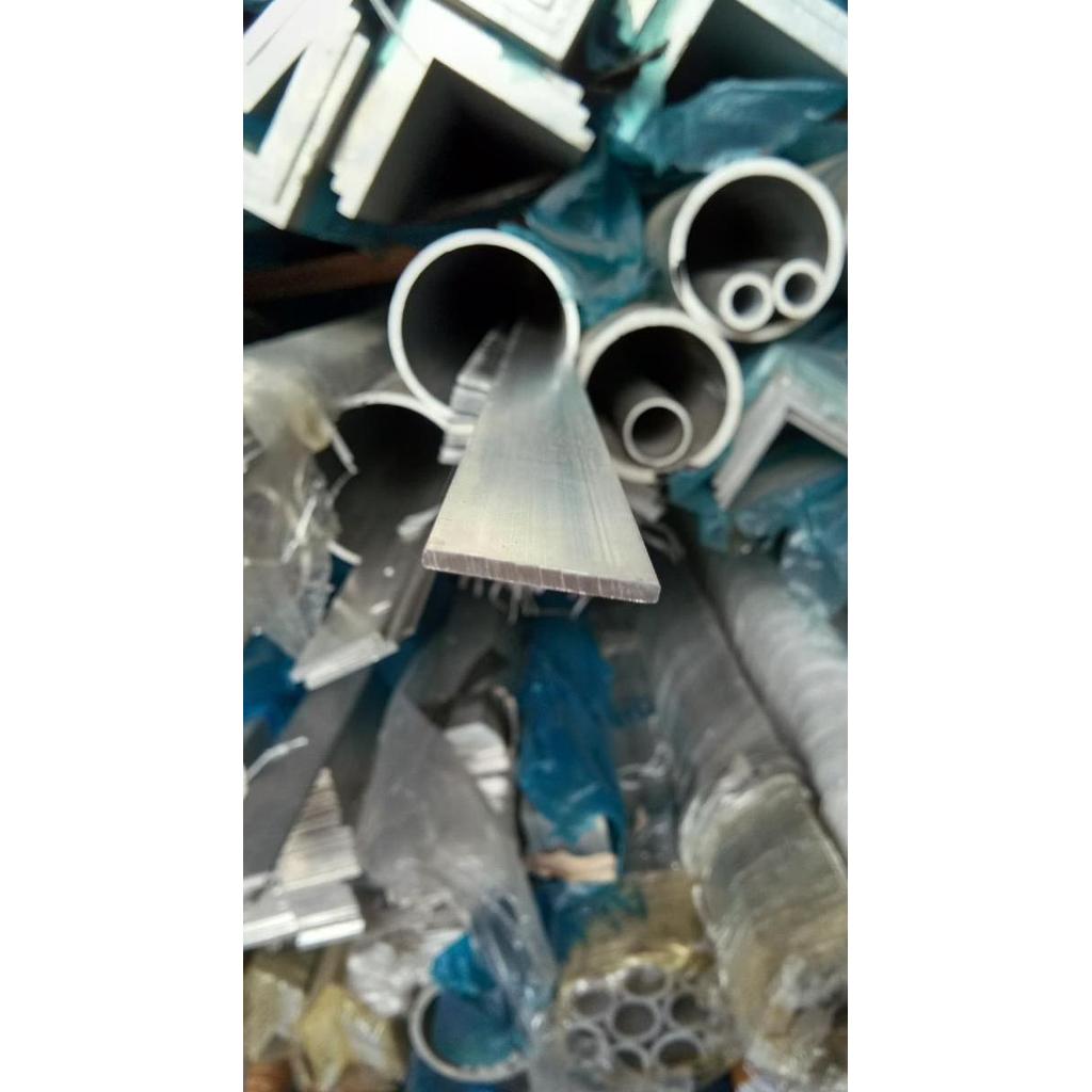 plat strip aluminium 5x40mm panjang 390mm strip alumunium