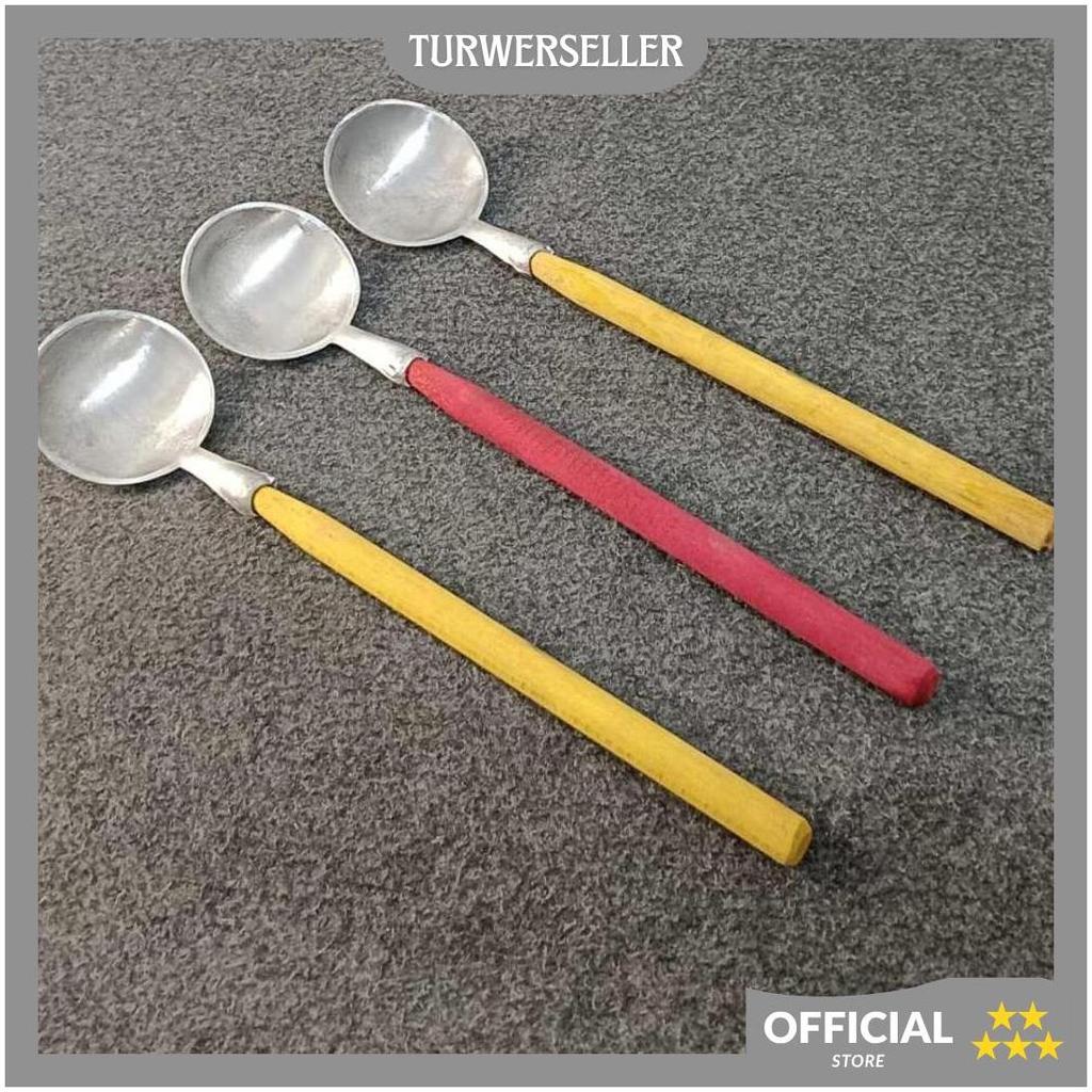 Spatula Ote Ote Bahan Alumunium Cor anti Lengket Dan Tebal Sutil Ote Ote Weci Cetakan Bakwan murah K