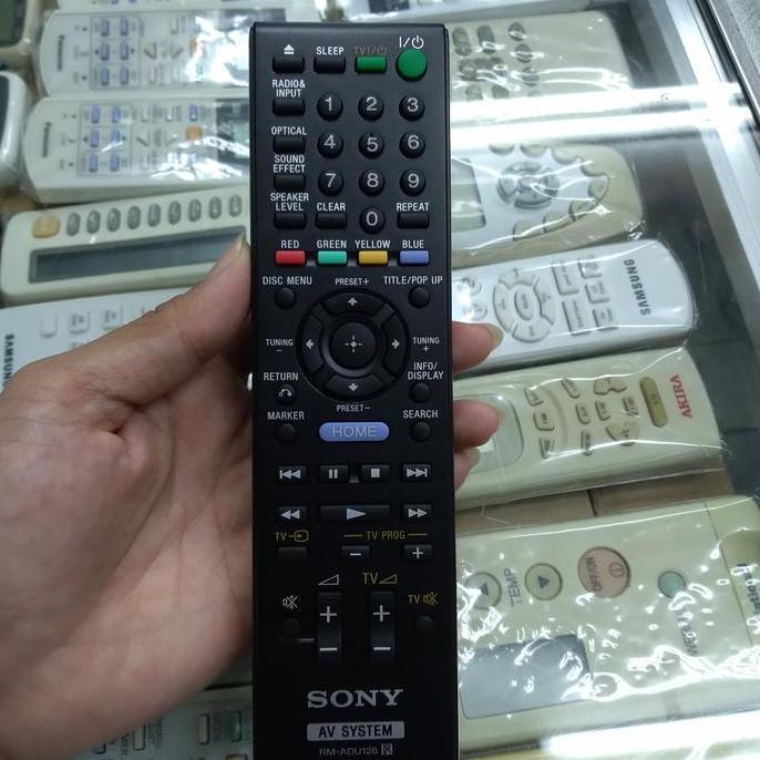 REMOTE REMOT HOME THEATER SONY RM-ADU126 ORIGINAL ASLI