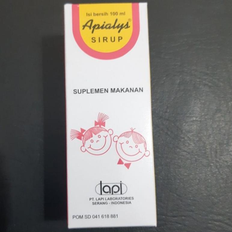 Apialys Sirup Suplemen Vitamin Untuk Anak