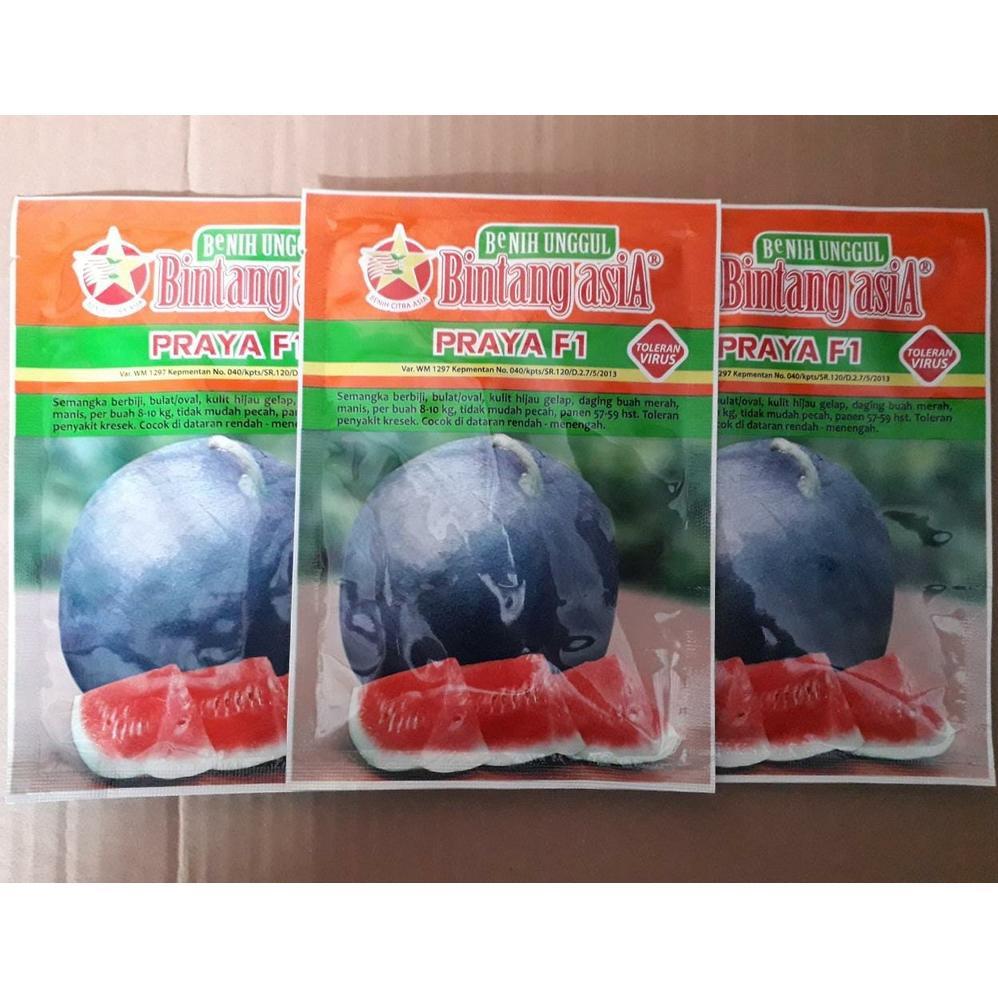 Promo Cod Praya 20Gr Benih Semangka Bintang Asia 100% Original Daiwo ><