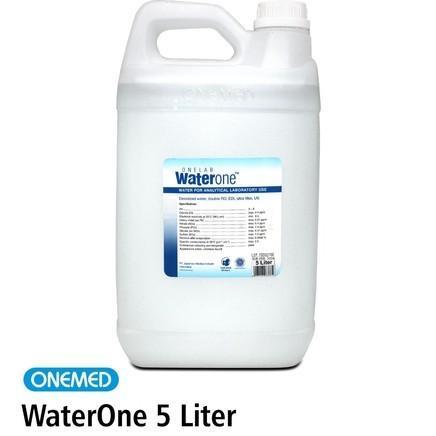 Onemed - Waterone 5 Liter | Pure Water | Aquadest | Air Tabung Oksigen