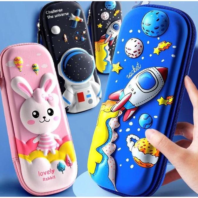 Kotak Pensil Tempat Tepak Pencil Anak Laki Laki Perempuan 3D PC0002