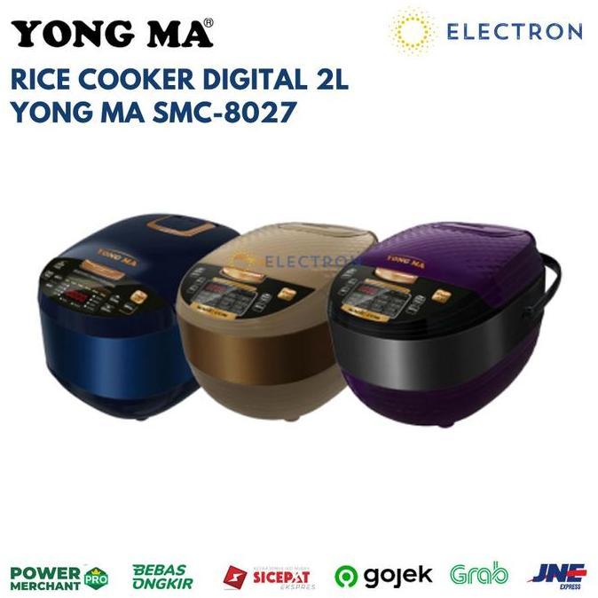 NEW Yong Ma SMC8027 SMC-8027 8027 YMC802 Rice Cooker Digital Magic Com Multifungsi