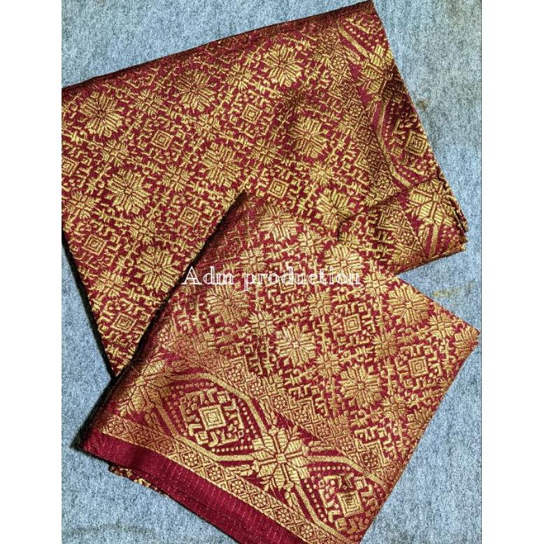Murah Cod Couple Rok Lilit Songket+Songket Pria//Songket Couple//Rok Lilit Songket Dan Songket Rumpa