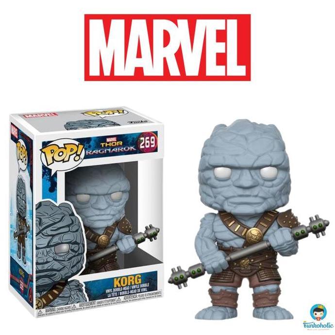 HOT SALE FUNKO POP MARVEL THOR RAGNAROK - KORG #269 TERMURAH