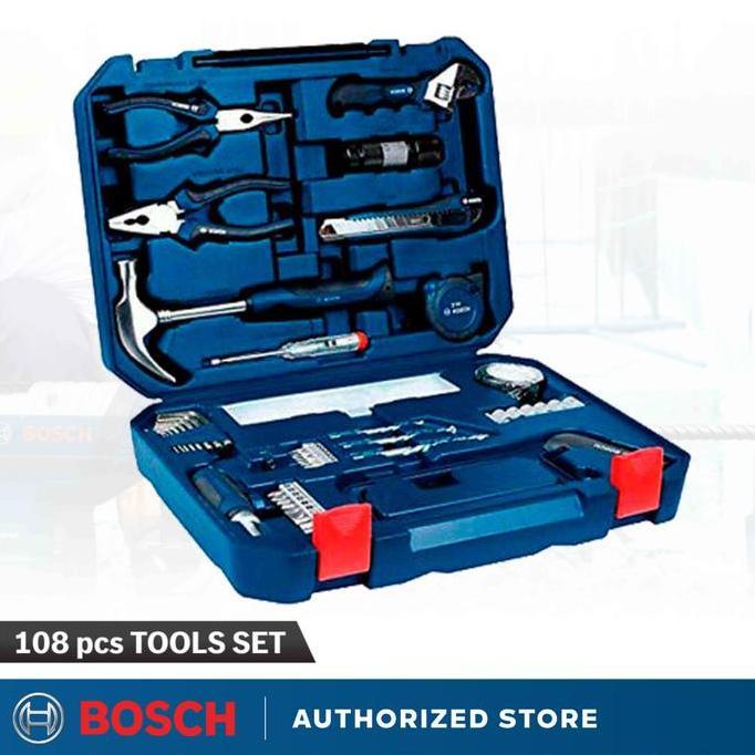 BOSCH Toolkit 108 Pcs Mixed Set 108 Multifunction Tool Kit