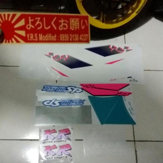 Striping SSR Konsep KR SP Ninja thailand Biru