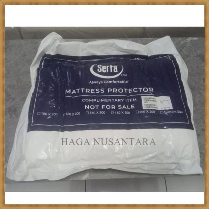 TERMURAH - SERTA Mattress Protector 160 |Mattress Matras Cover SERTA 160x200