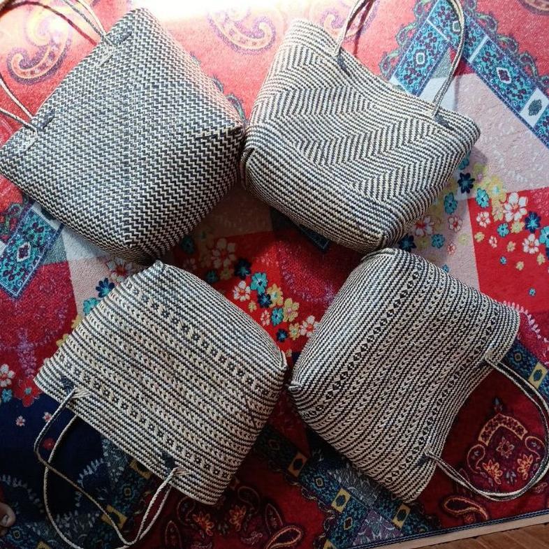 Tas Anyaman Rotan Tote Bag Kandul Jumbo ( Tas Anyaman Rotan ) DISKON
