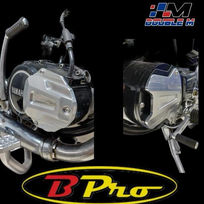 Cover Tutup Bak Blok Mesin BPRO CNC Yamaha RX King RXKing