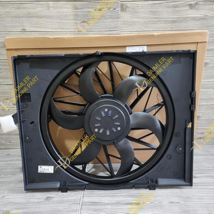 EXTRA FAN KIPAS RADIATOR BMW E60 E61 17427526824 EXTRAFAN BMW E60 6 DAUN KIPAS