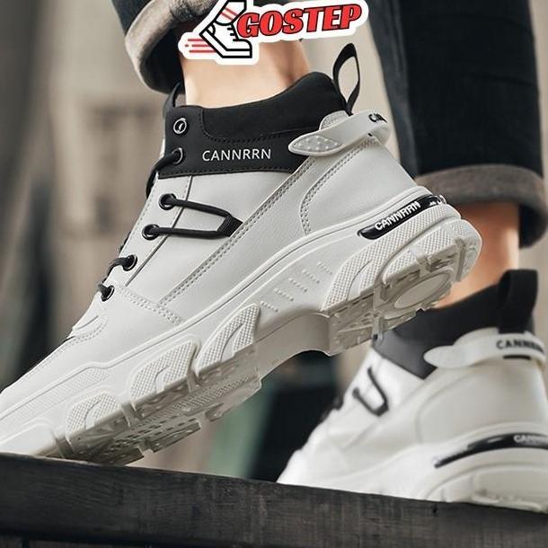 Sepatu Pria Gostep S044 Sepatu Boot Pria Ankle Boot Import Kerja Santai Sepatu Pria Import