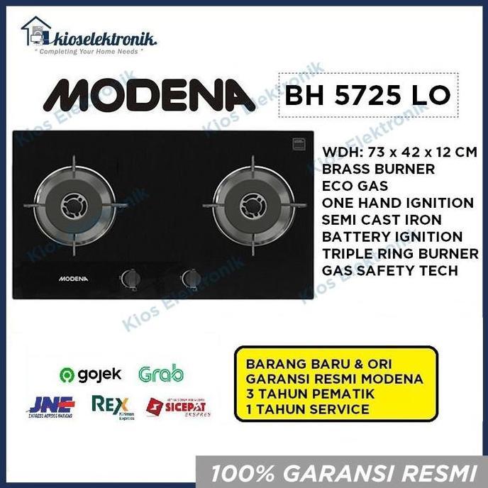 Sale Modena Bh 5725 Lo - Kompor Gas Modena 2 Tungku Bh5725Lo Energia Bh5725