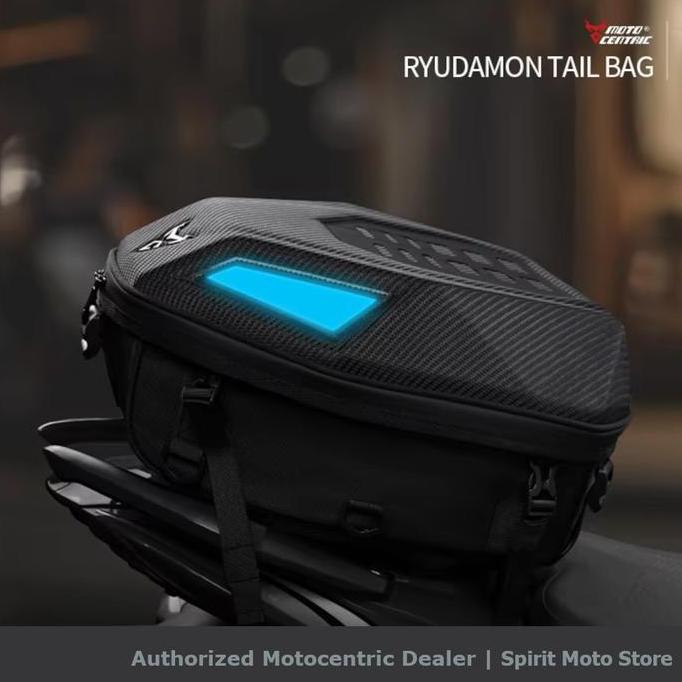 Motocentric Ryudamon Tail Bag | Tas Touring Motor Riding Seat Bag Motorcycle