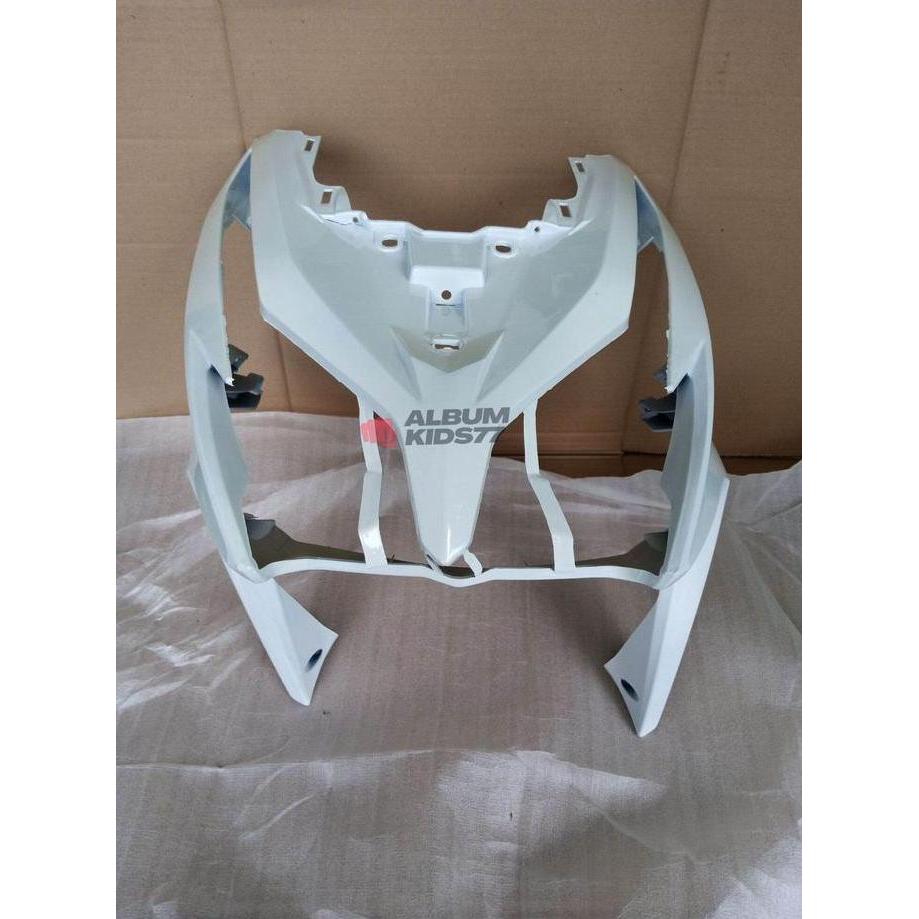 64301-KZR-600PFW Cover Front Tameng Lampu Depan Honda Vario 125 Old 2012-2014 Putih Orinal
