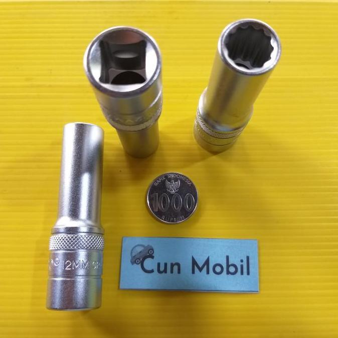 KUNCI SOK PANJANG 12 MM 12PT 1/2" TEKIRO READY