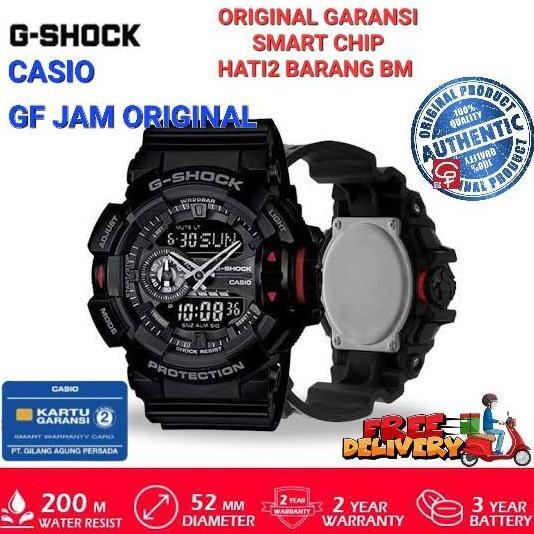 CASIO GSHOCK GA-400-1B GA400-1B JAM TANGAN ORIGINAL BEST SELLER