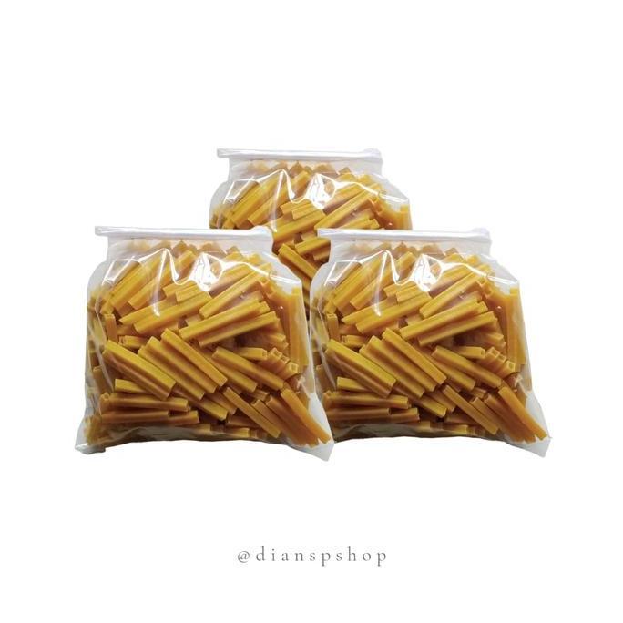 Umido- Kereupuk Kentang Mentah Kemasan 1Kg Potato Chips Camilan Goreng Kerupuk