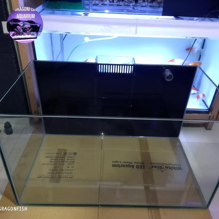 Aquarium box over flow 70cm