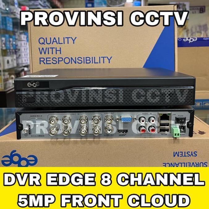 TERMURAH - Smart DVR 8 Channel Edge 5MP / Face Detection