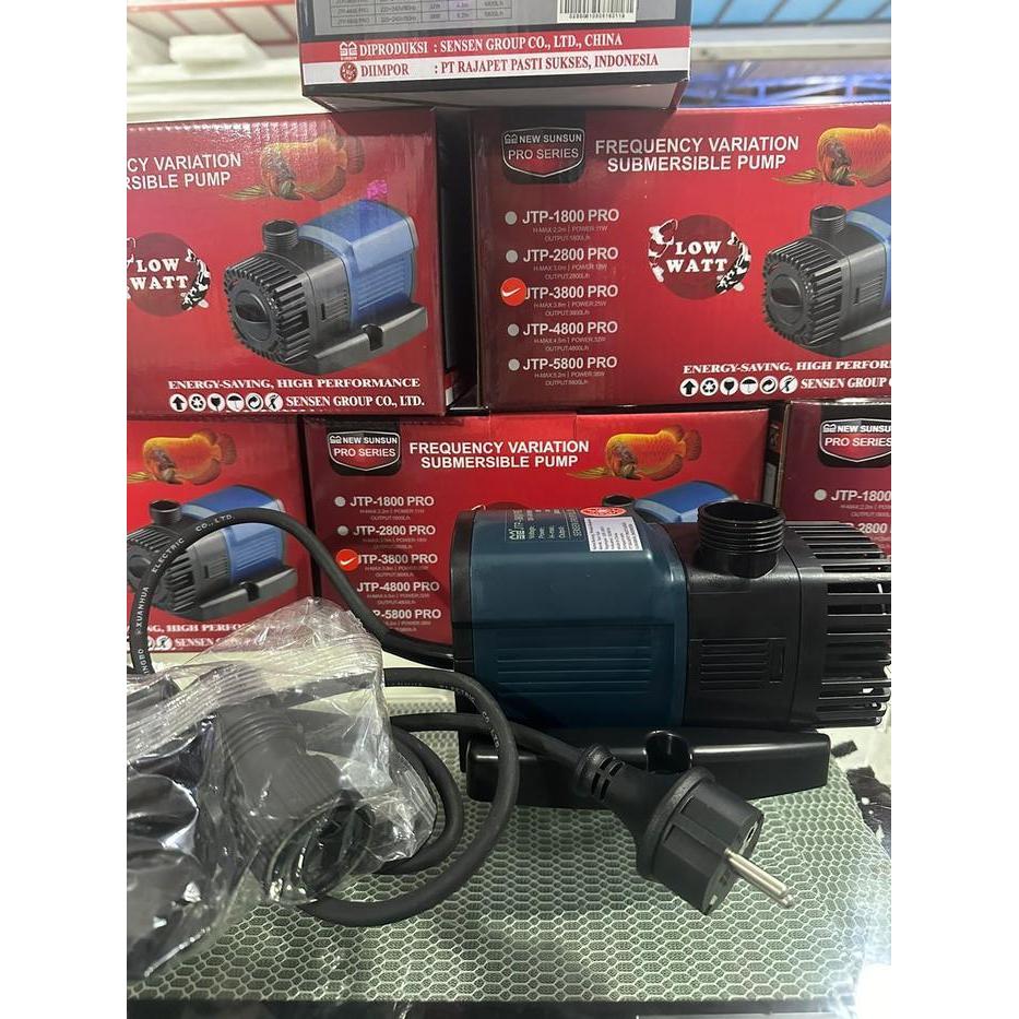 NEW SUNSUN JTP 3800 PRO POMPA AIR CELUP AKUARUM KOLAM IKAN JTP3800 ORIGINAL