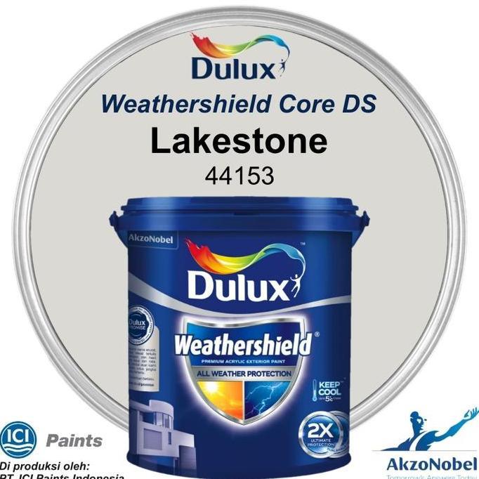 BEBAS ONGKIR - CAT DULUX WEATHERSHIELD 20 LT - LAKESTONE PTL 44153