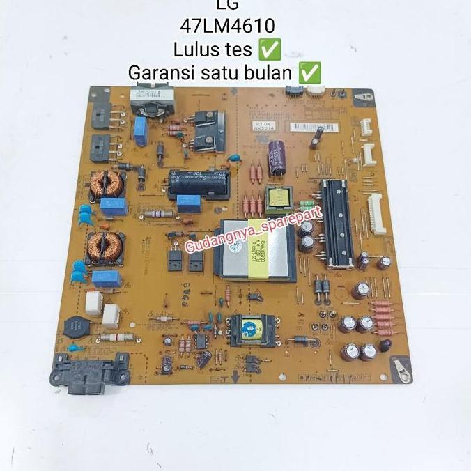 Psu LG 47LM4610 power supply mesin tv regulator power suplai CVCU32