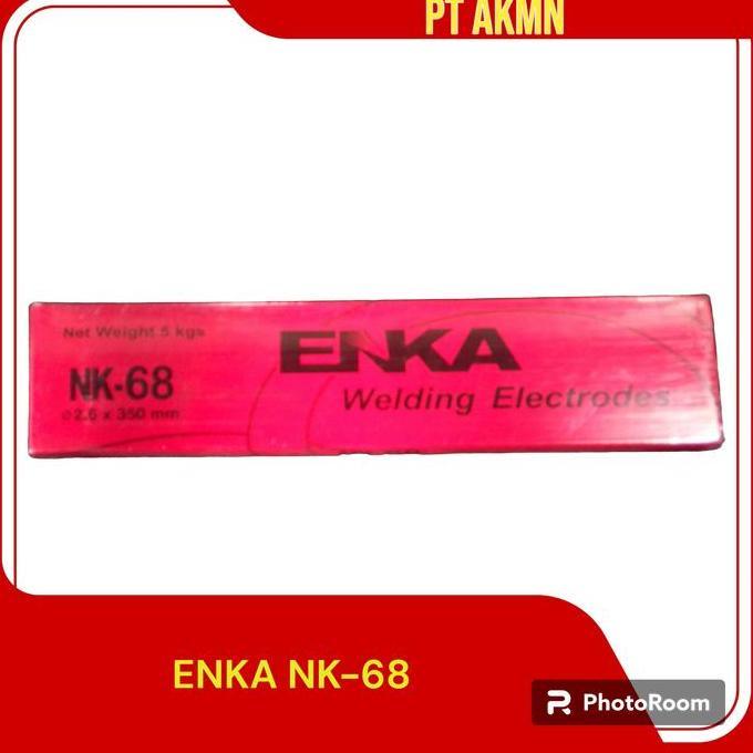 TERBARU - KAWAT LAS ENKA NK-68 AWS E6013 KEMASAN 5KG