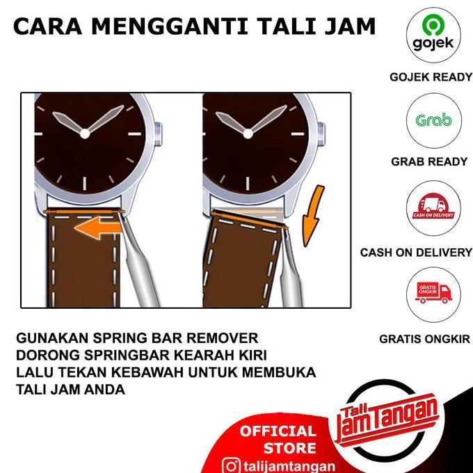 10mm Tali Jam Tangan Kulit Ukuran 10mm Untuk Jam Wanita