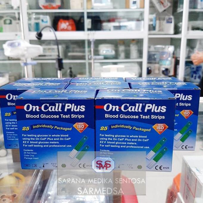 Strip On Call Plus / Strip Gula Darah On Call Plus